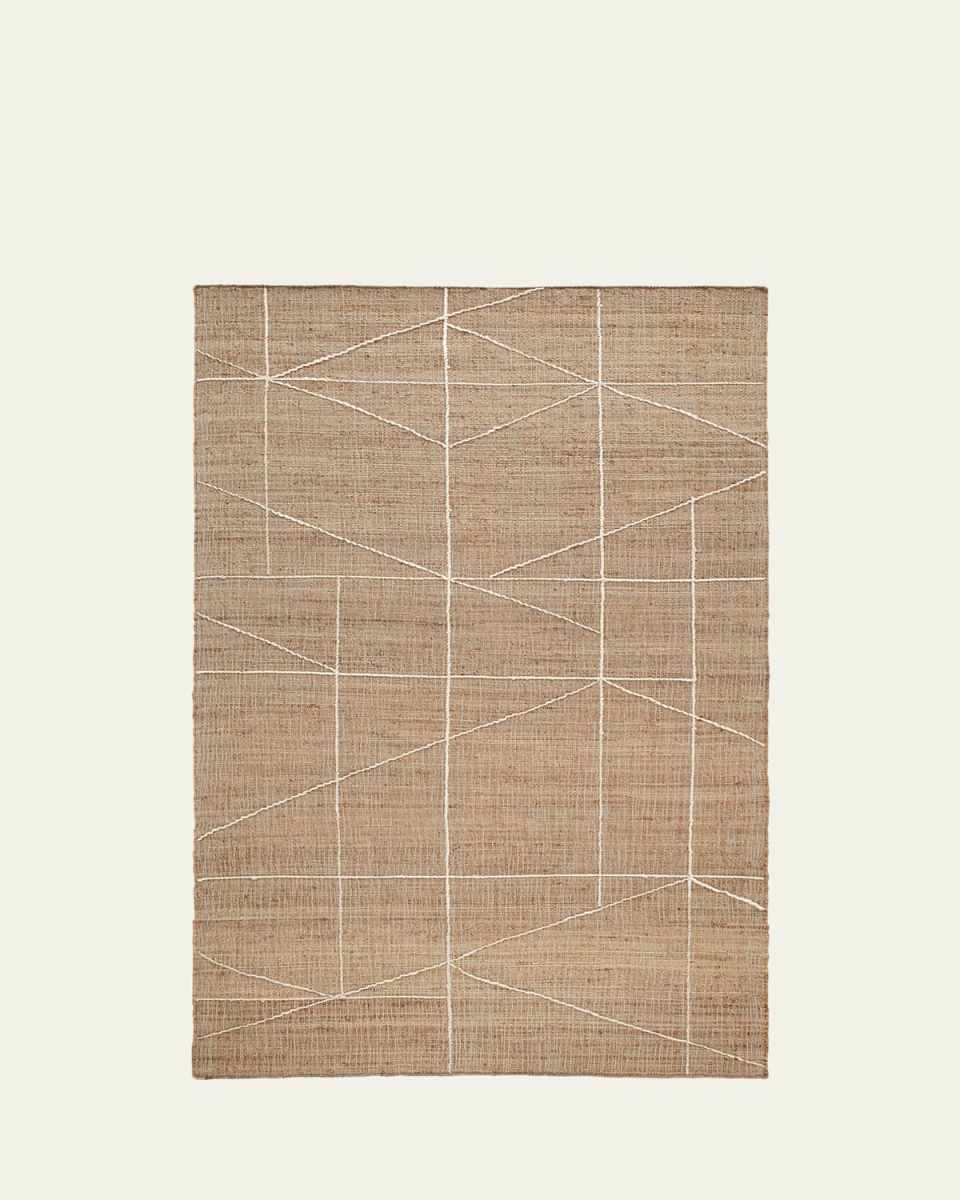 Judson Natural/Ivory Handwoven Rug, 9' x 12'
